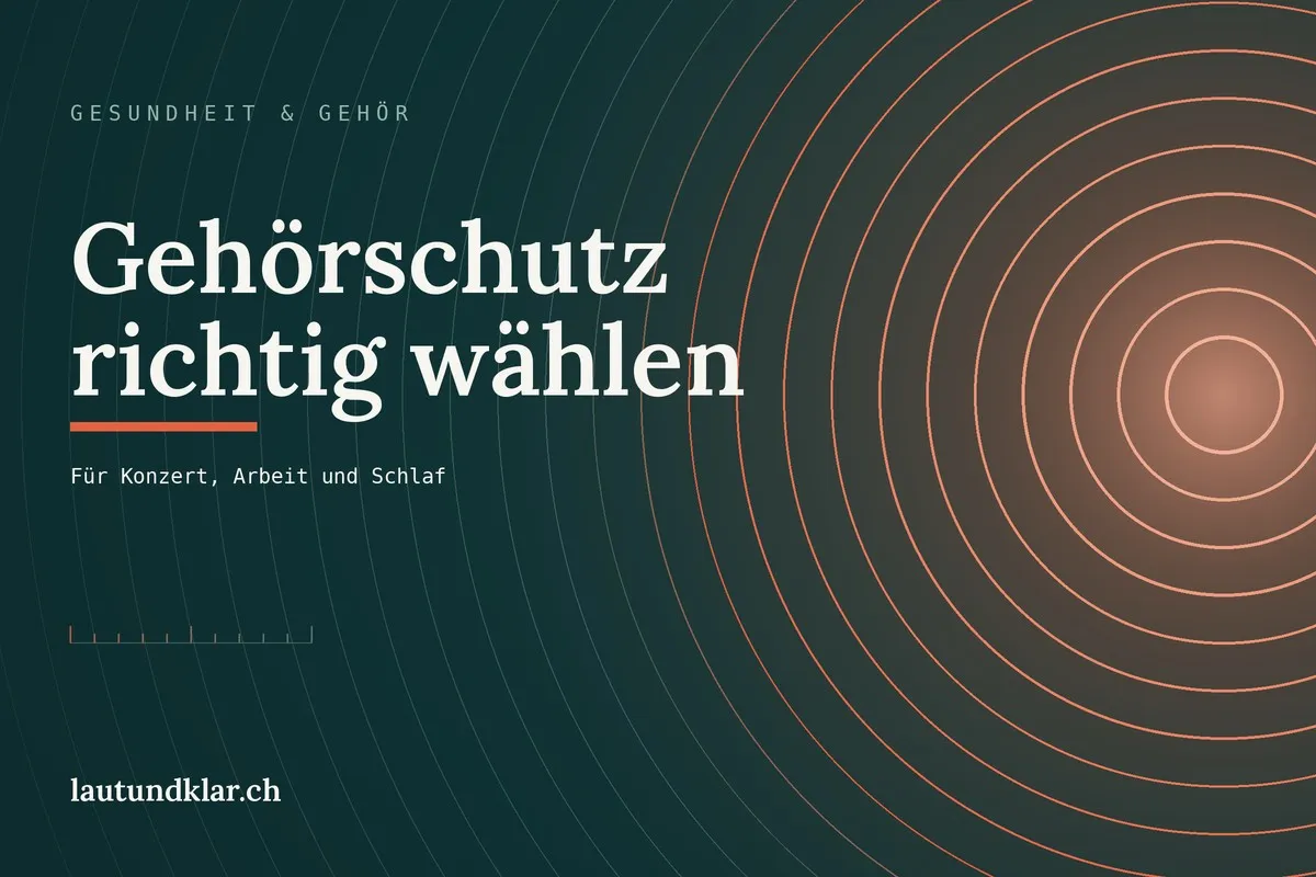 Titelbild: Gehörschutz für Konzert, Arbeit und Schlaf im Überblick