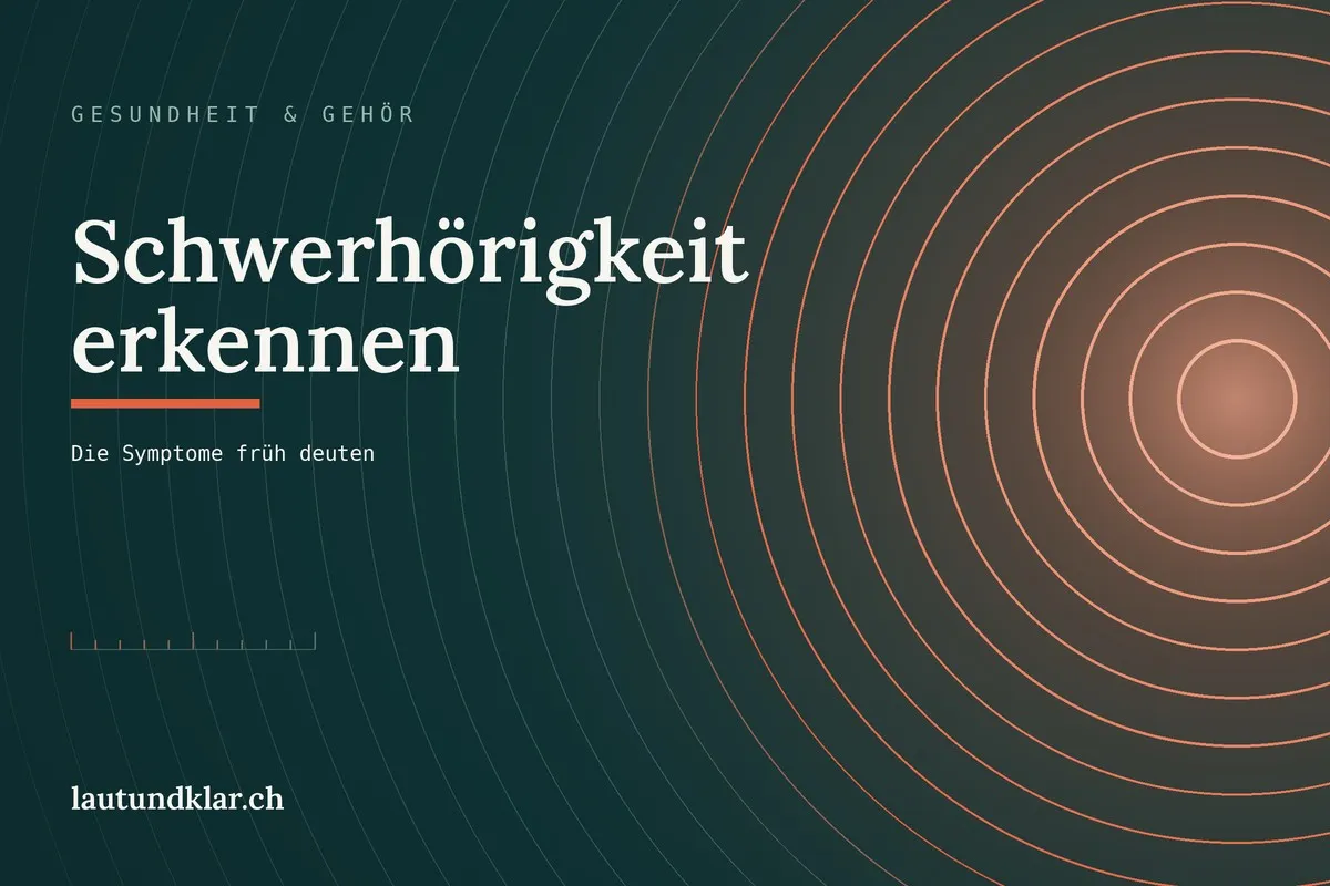 Titelbild: Symptome von Schwerhörigkeit frühzeitig erkennen
